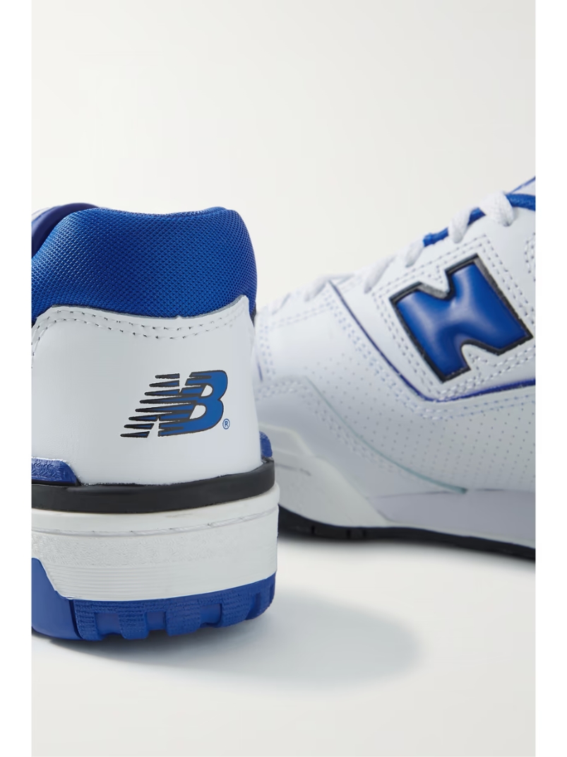 550 rubber and mesh-trimmed leather sneakers 550 rubber and mesh-trimmed leather sneakers